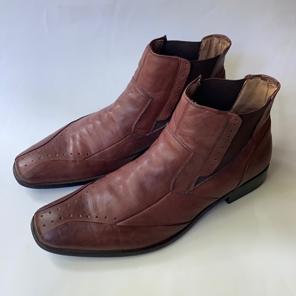 Stacy Adams Chelsea leather boots